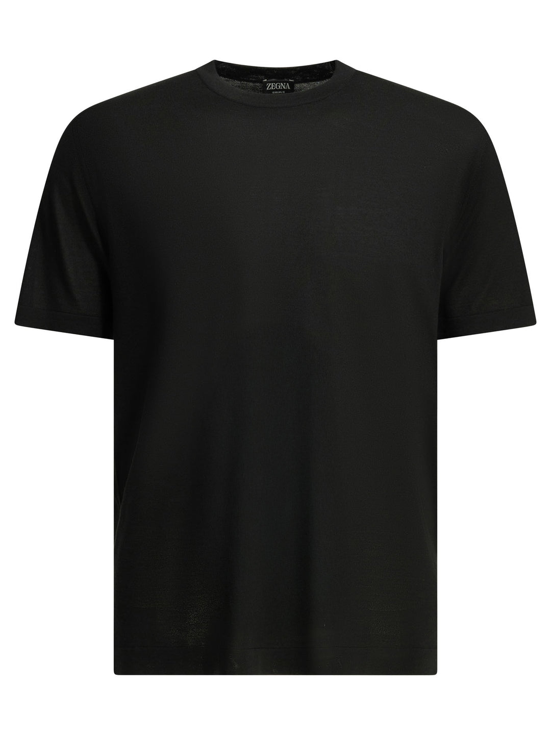 Zegna Crew-Neck T-Shirt Polo shirts - Nero | e3a942a553c8959b6b4d6d6793418f842089336b