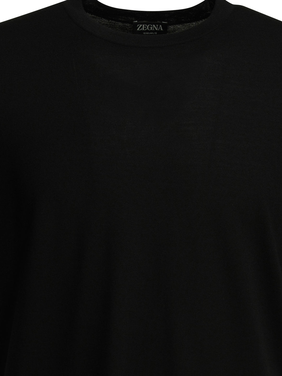 Zegna Crew-Neck T-Shirt Polo shirts - Nero | 14eee65d0c81e7fdadd0b1ad5b8ff10ab67effeb