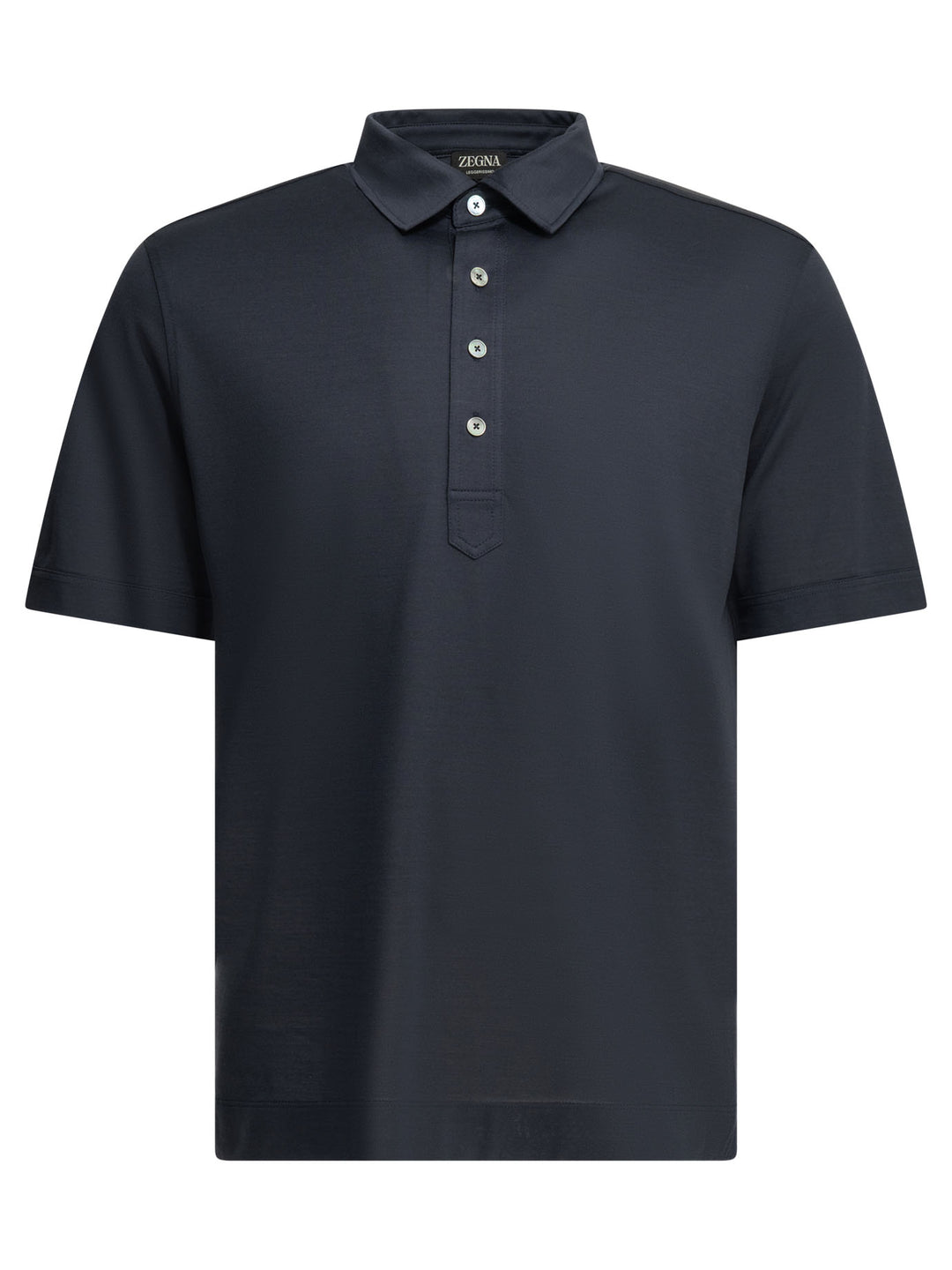 Zegna Leggerissimo Polo shirts - Blu | 6bd95d028b1c4139ac7f4b02eb303ced5e8e27b2