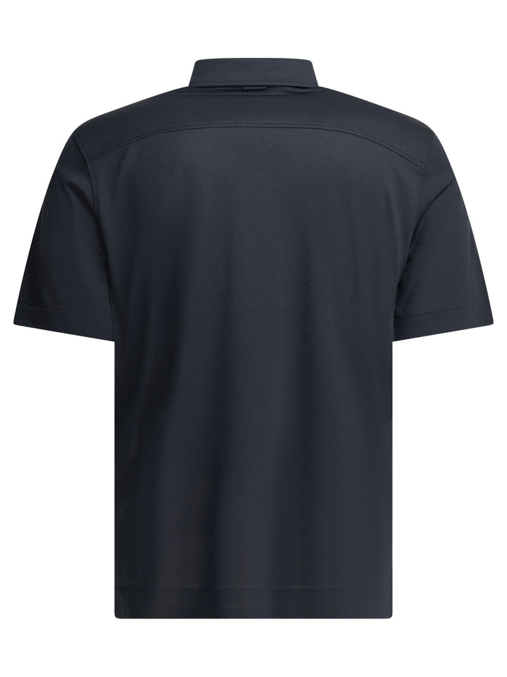 Zegna Leggerissimo Polo shirts - Blu | 315b56e1e1d9e402e3ff28c3c667feb5432cde4c
