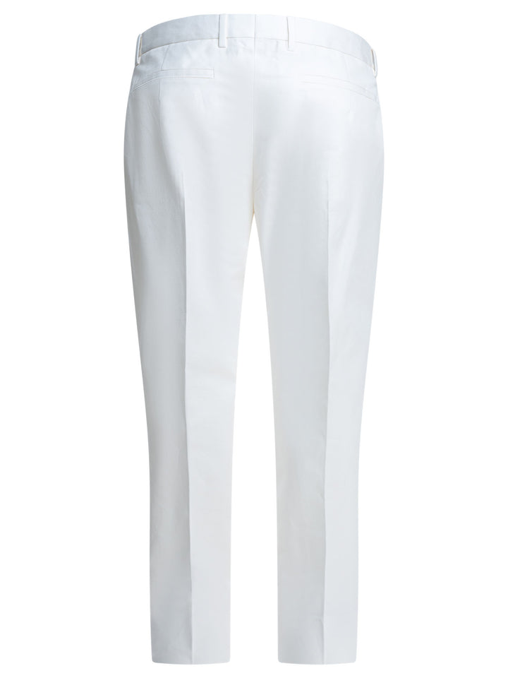 Zegna Tailored Pants Trousers - Bianco | d89b63547bcae40d9b17428fe698eeca87192495