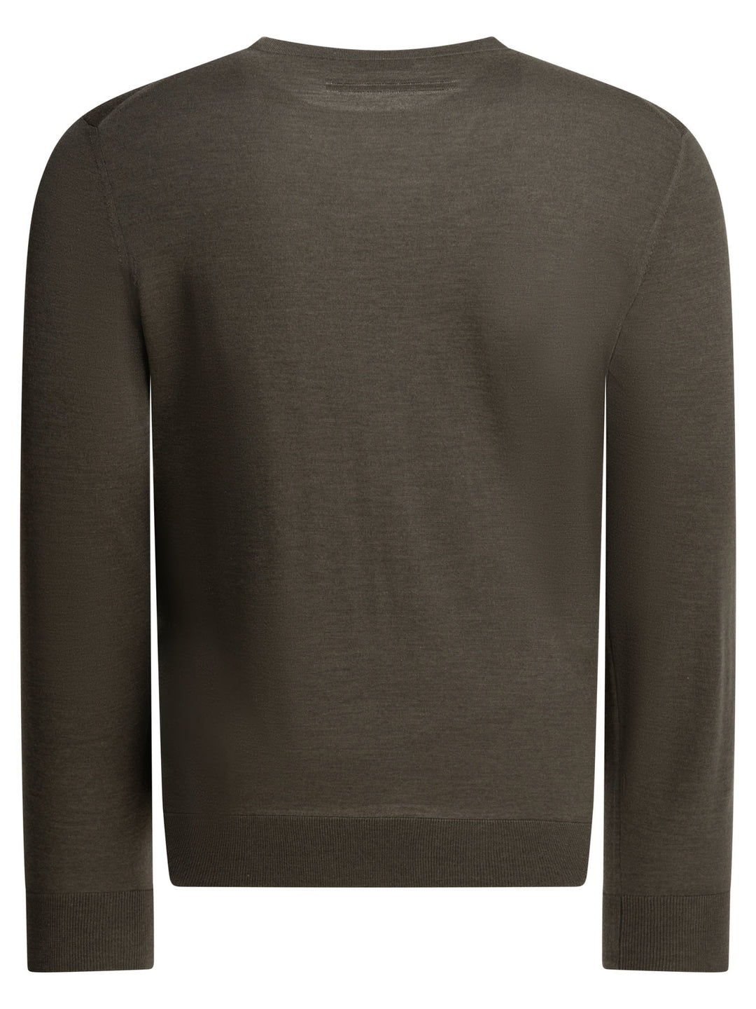 Zegna Cashmere And Silk Crewneck Sweater Knitwear - Grey | 5d6b5d160cec75c6b45aa025d9ff53269d7b8104