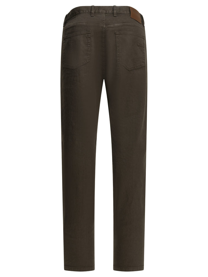 Zegna Roccia Jeans - Marrone | 14210a8012a5d248476f3d06e8b7056964dd1567