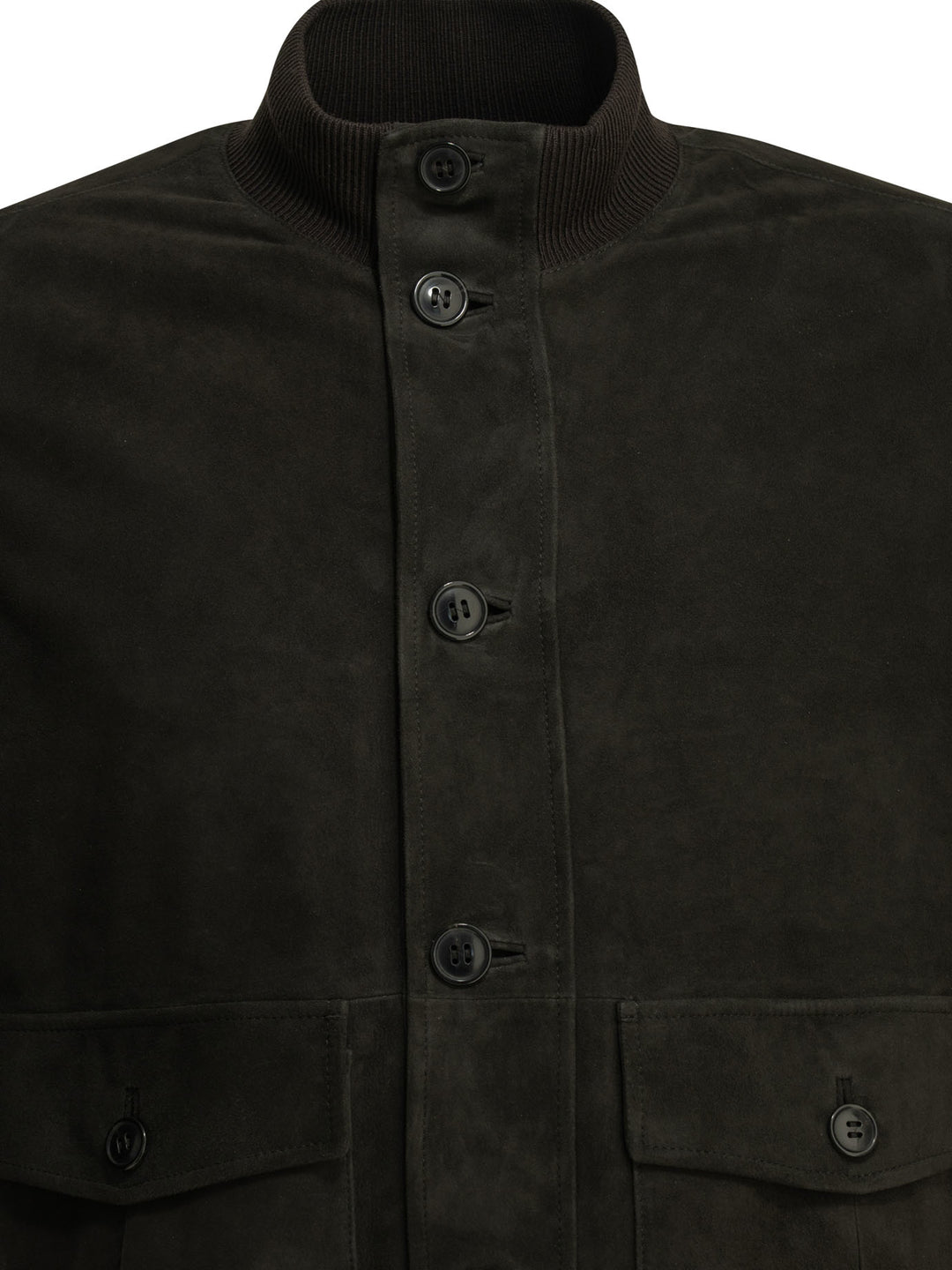 Zegna Suede Jacket Jackets and Coats - Marrone | 086854188c4c66bfeab5938c48df6af10dbc9cee