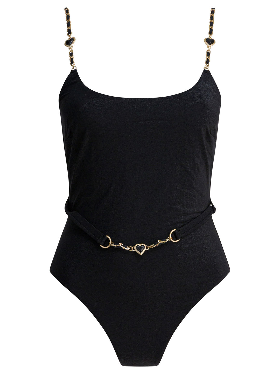 Zimmermann Daylight Chain Scoop Swimwear - Nero | a56f0b66d96a4362d09c289dbe24f66647f08595