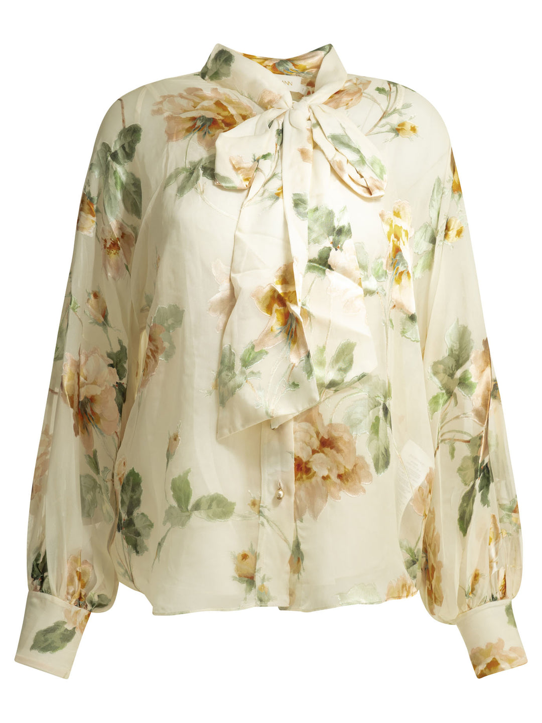 Zimmermann Carousel Shirts - Bianco | 2fe2fdebda5483f8e13cc8c982ea3ed2a76f5b22
