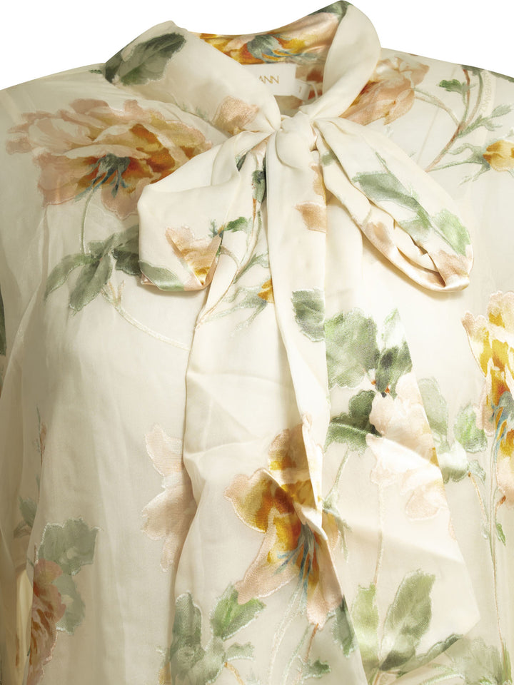 Zimmermann Carousel Shirts - Bianco | 31b9cb6f6fba8265a23a02b524f3ffc057bcff8b