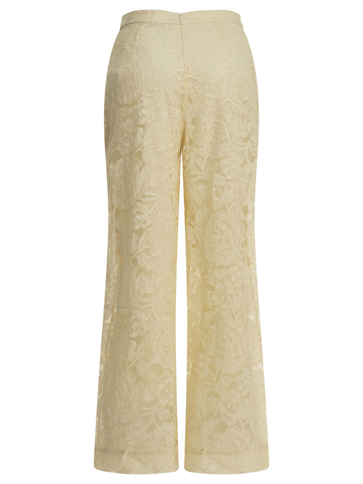 Zimmermann Carousel Trousers - Bianco | 05be75e9a2682c8eb5256cc192f235b75557a7ec