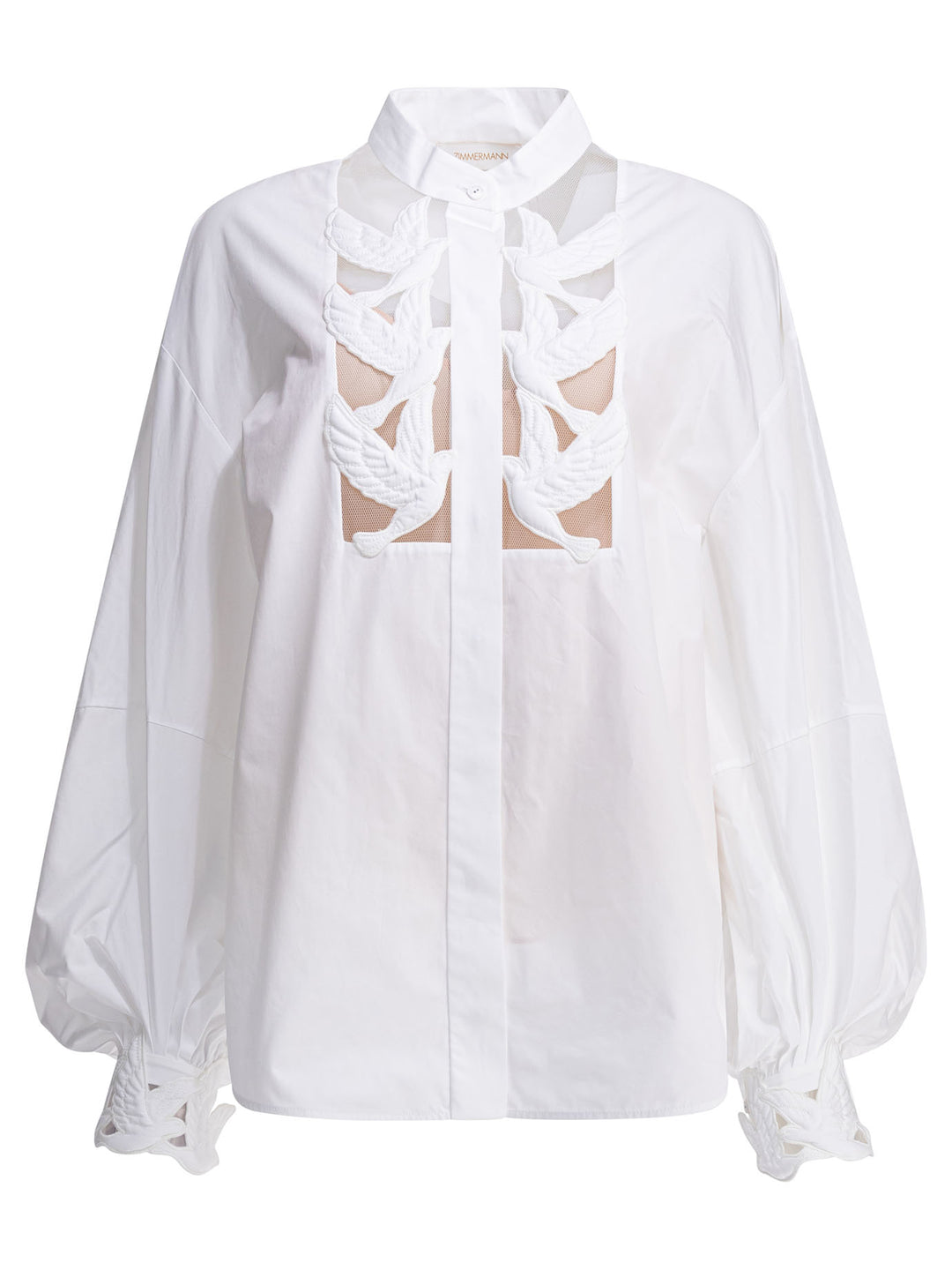 Zimmermann Luna Shirts - Bianco | bba7e1590b3b43256e34f9935757c71cd2c79597