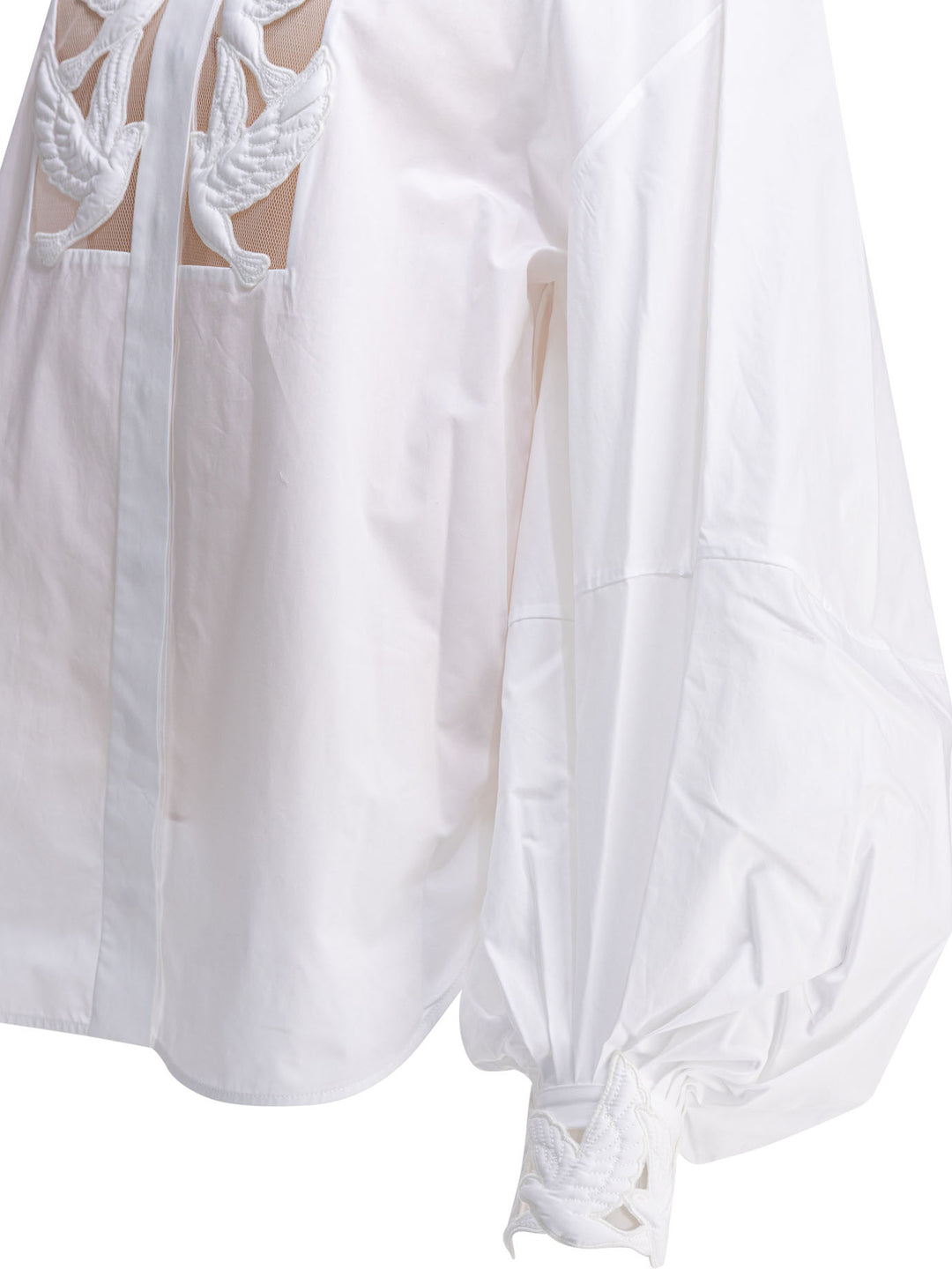 Zimmermann Luna Shirts - Bianco | 05ad05451bdc5a88ccf10b3700dd17e4ad602ae1
