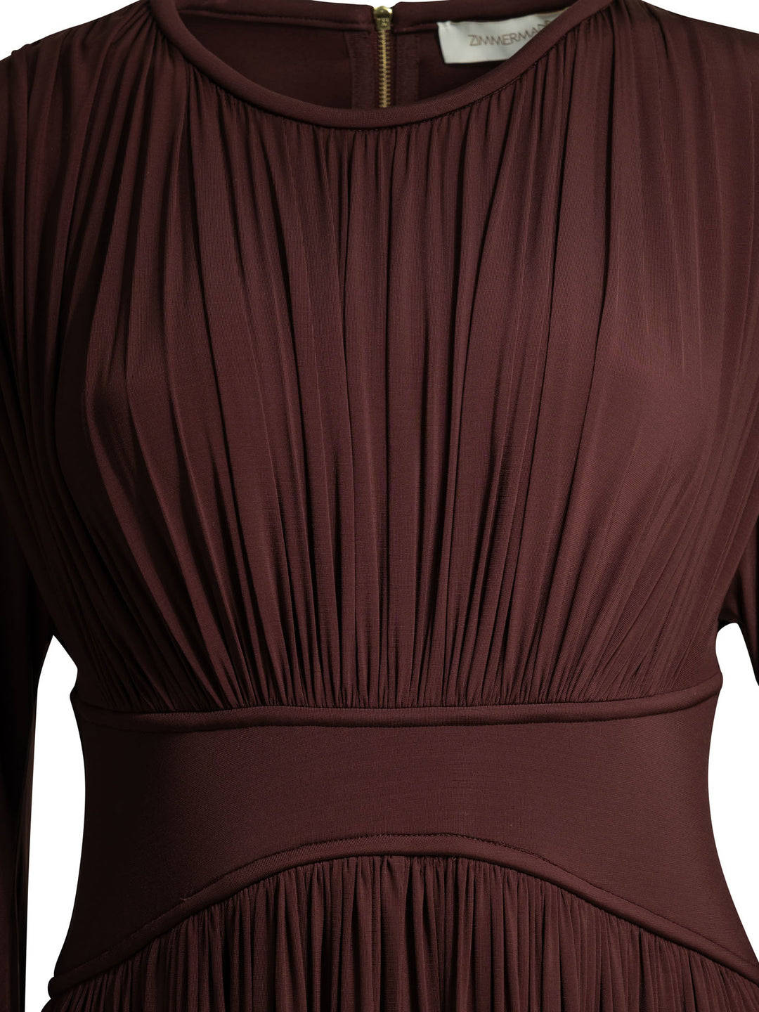 Zimmermann Luna Billow Abiti - Bordeaux | 89f225911bc5dbb3aa50c80b077ae7c0725f6f4c