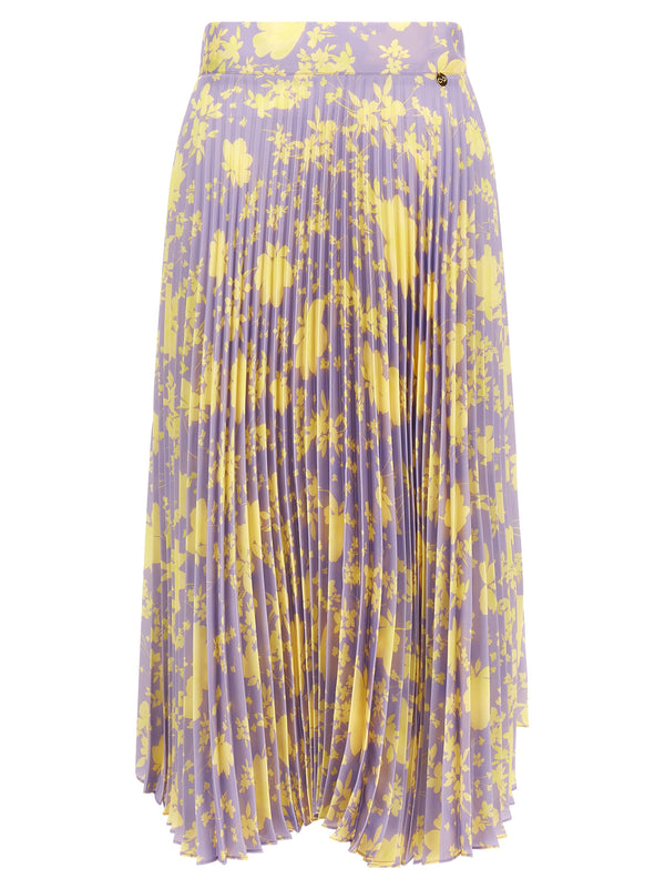 Pleated Skirt Gonne Viola