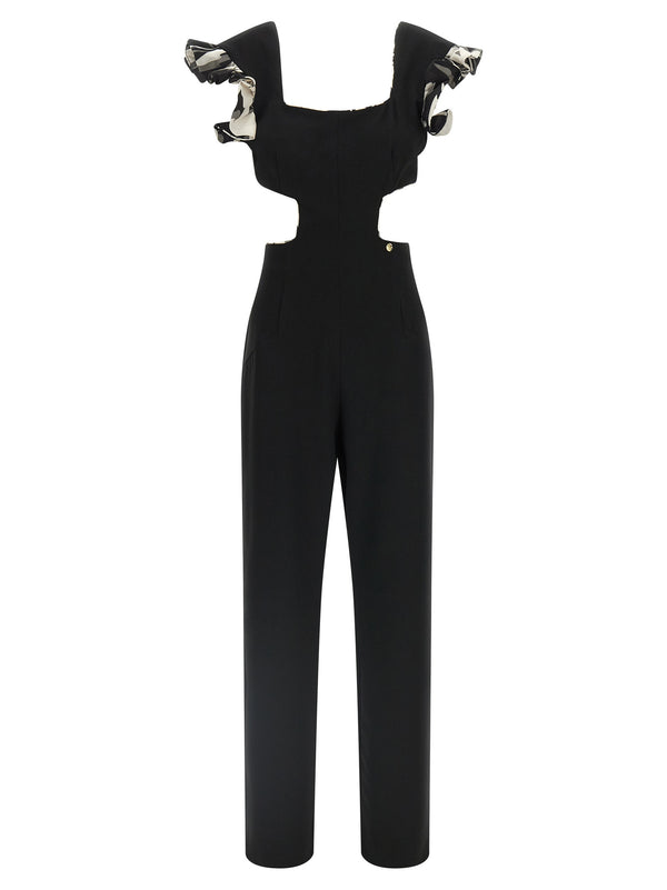 Cut-Out Jumpsuit Tute Intere Nero