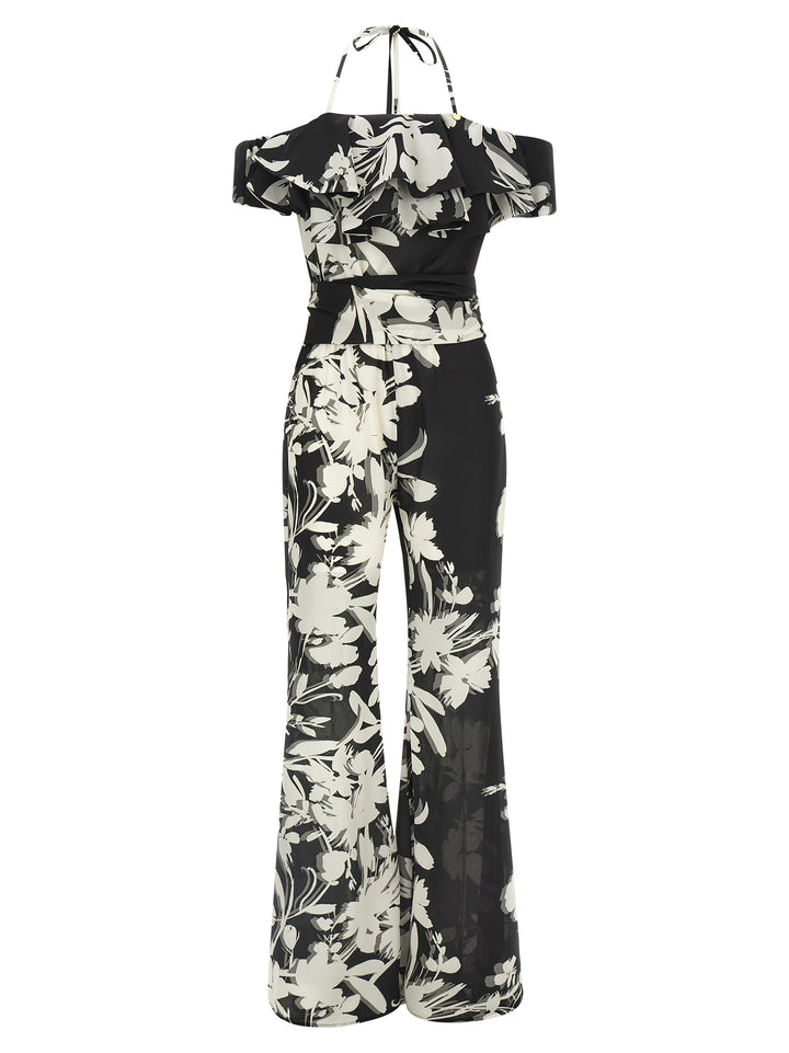 Catalina Georgette Jumpsuit Tute Intere - Bianco/Nero | d2dcab9cd2f76b1e98b50fc991f4125177c04d4c