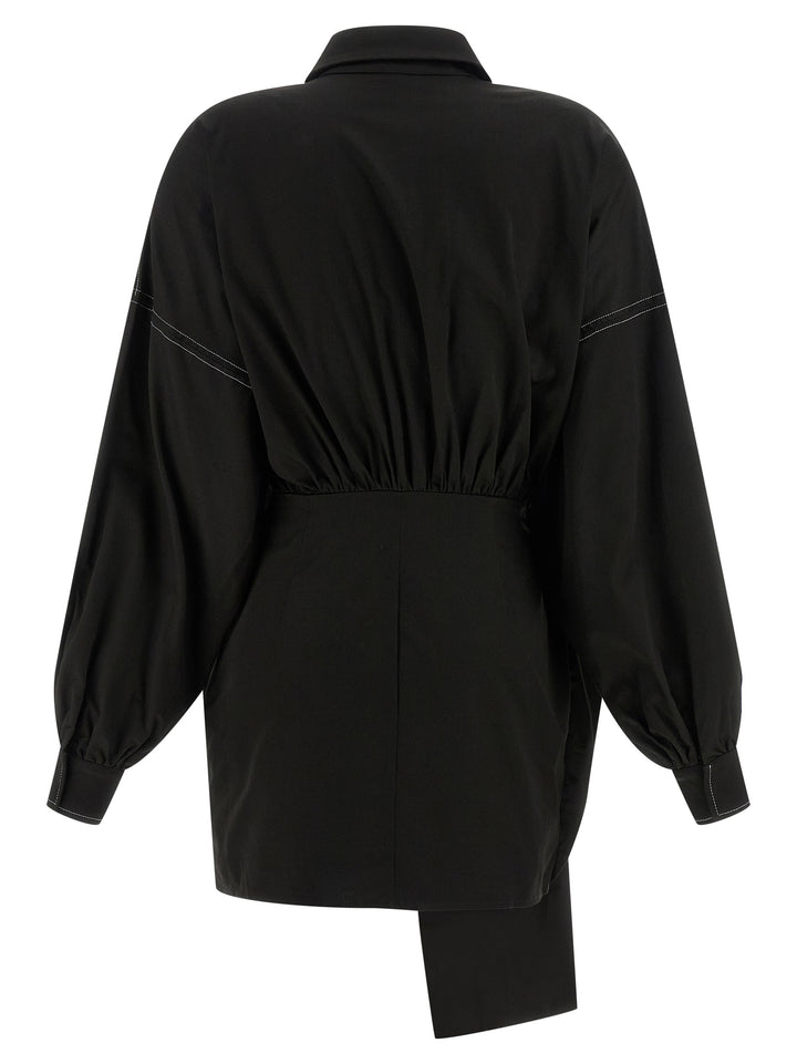Catalina Bow Dress Abiti - Nero | 2d8ad4b079b6522f03e07fdc44811ad5f609f4d7