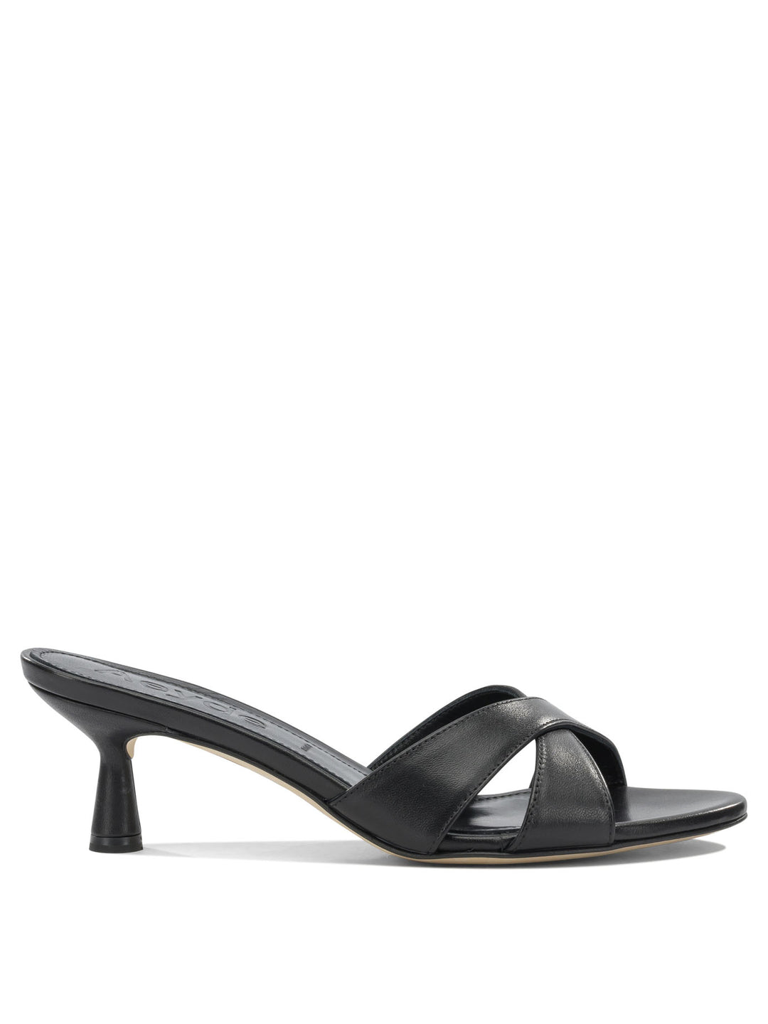 Aeyde Vero 50mm Sandali - Nero | dc020040e0315840a077d4b6573ae851513d3c57