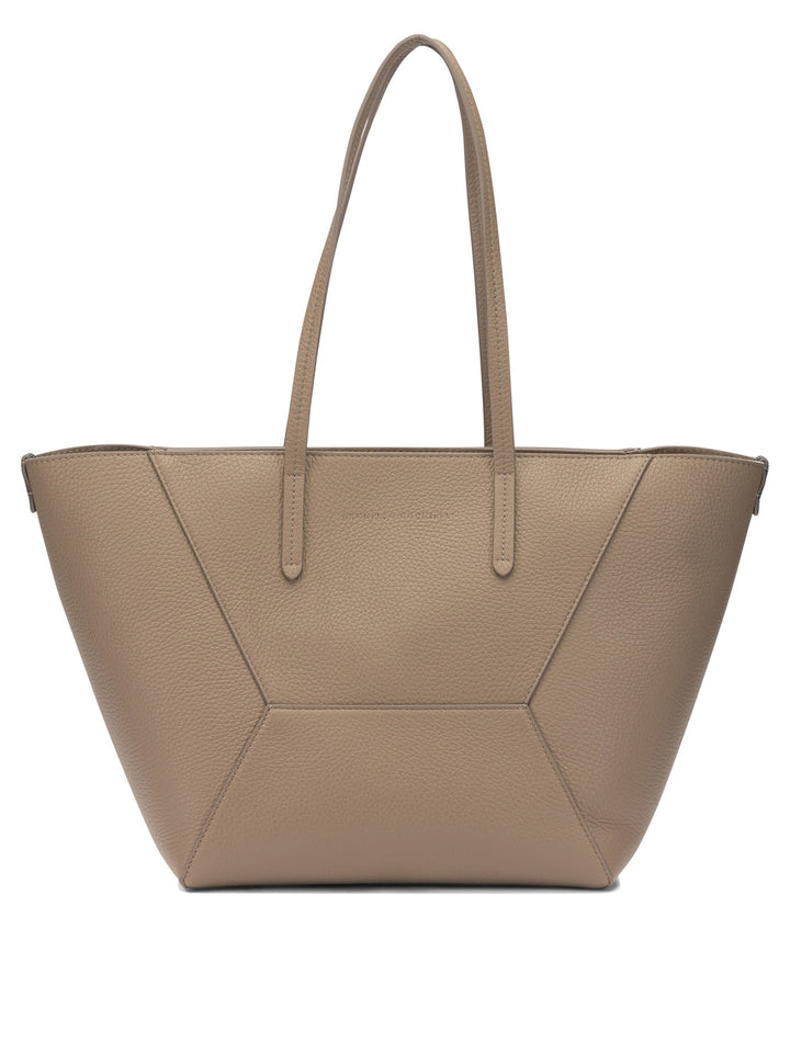Brunello Cucinelli Bc Duo Handbags - Beige | eef4717418ee8a0065fde55d5de3b1ef34ee09f6