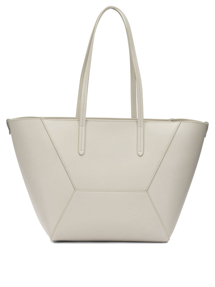 Brunello Cucinelli Bc Duo Borse a Spalla e Tracolla - Bianco | 4cb315c1578911d09eb46fb2111ba3104f1160be