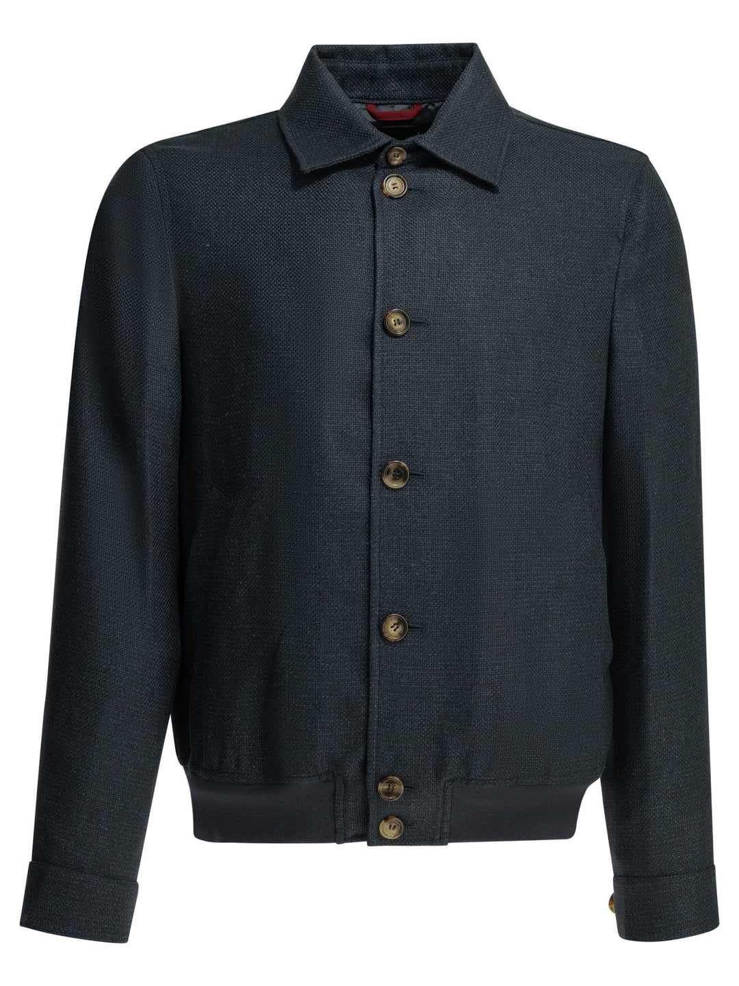 Brunello Cucinelli Lightweight Jacket Made Of A Silk-Linen Blend Jackets and Coats - Blu | d4fafc22a01547b32ea8a3c69db23872685240b1