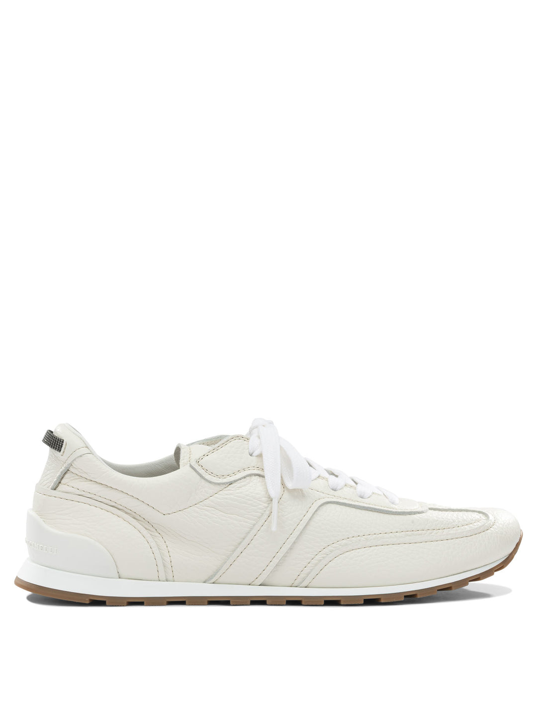 Brunello Cucinelli Shiny Loops Sneakers & Slip-On - Bianco | 2f06bd4a1339cd12b1bb217bfef70c6e91fb26e2