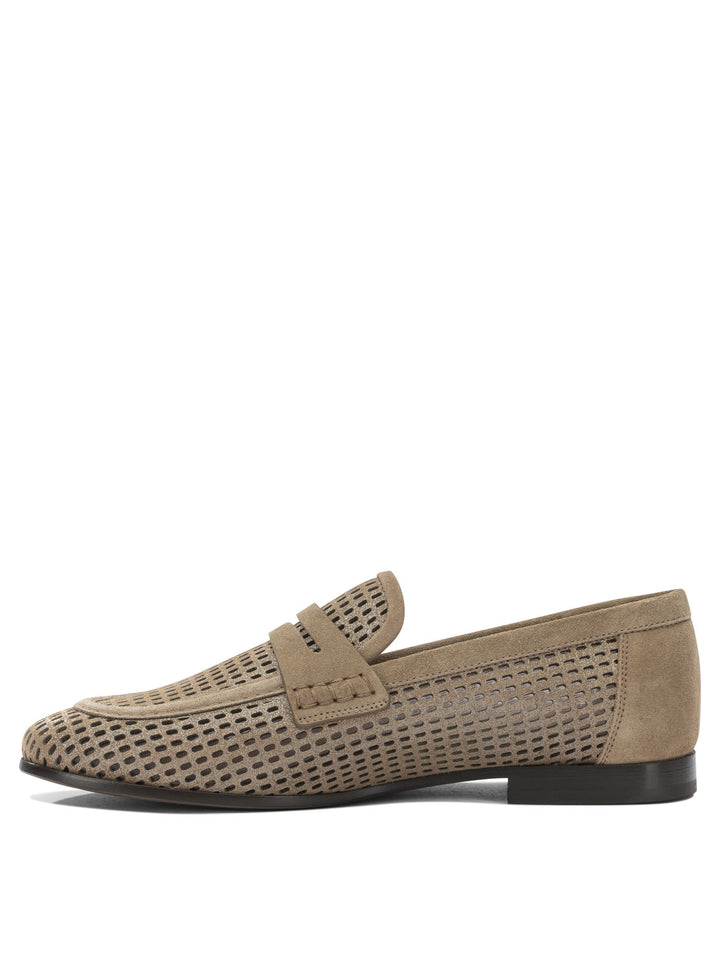 Brunello Cucinelli Sparkling Loafers & Slippers - Beige | d6f533947acf1cb5ad0ba5981ba1d1c42b41365f