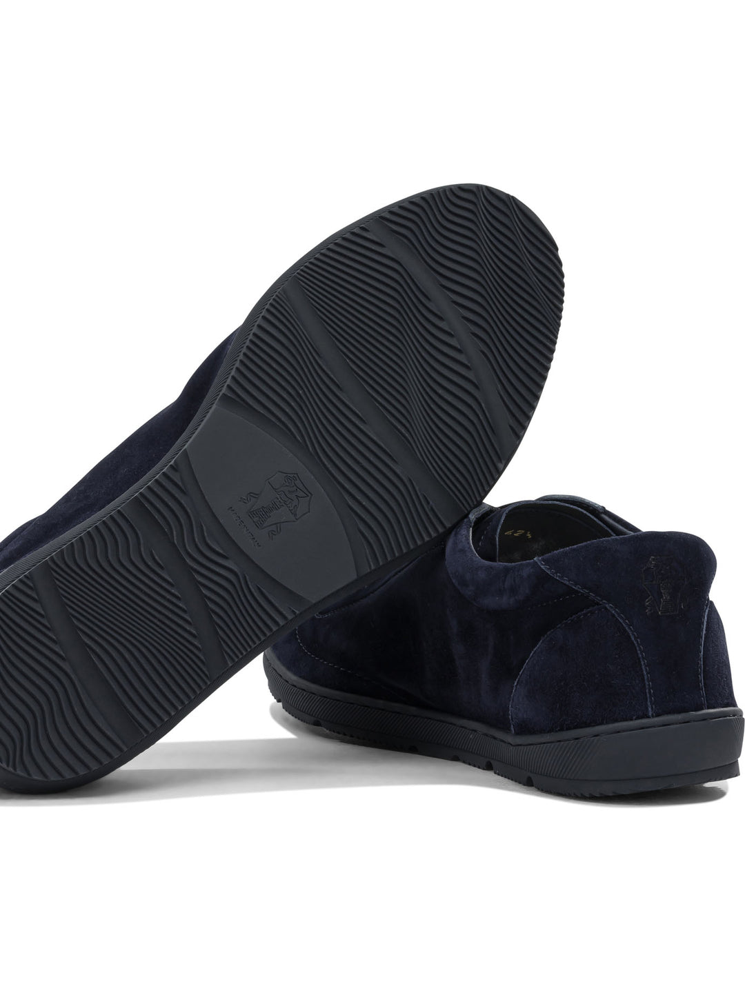 Brunello Cucinelli Light Sneakers & Slip-On - Blu | 4141451159d42f9bfa7e9f56581a9bec7111ad48