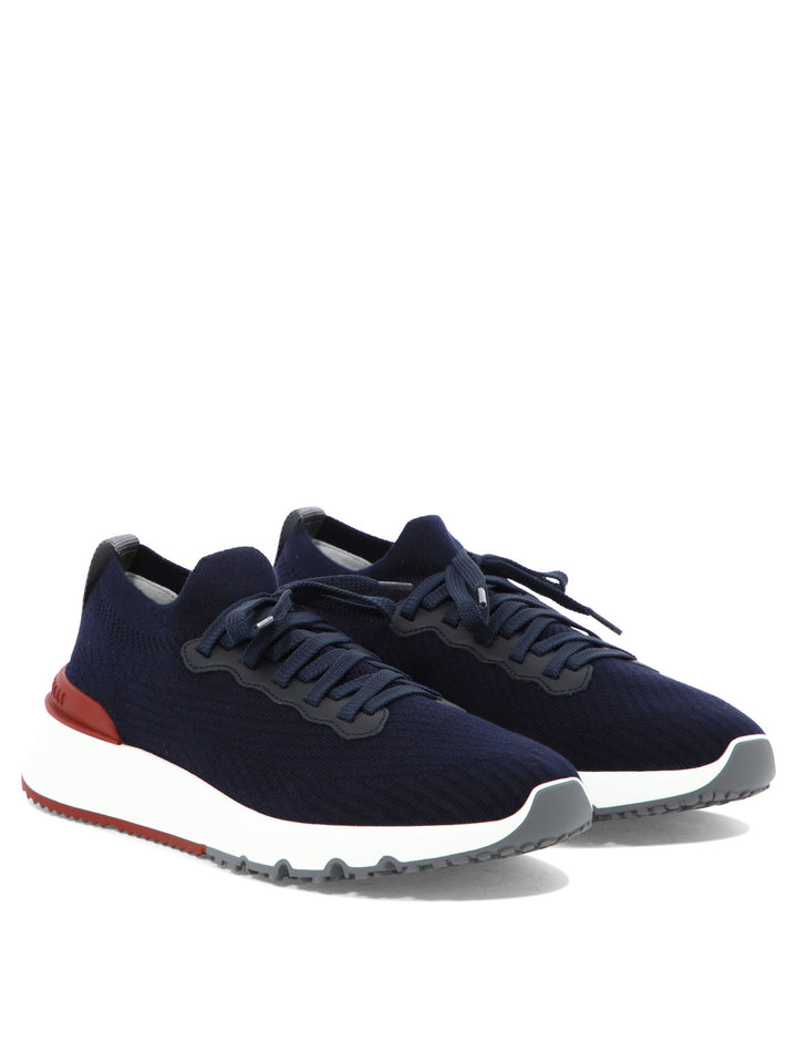 Brunello Cucinelli Low Sneakers Sneakers & Slip-On - Blu | 197f3585ad06be300ef8a756e5fd4b0539bf0aa3