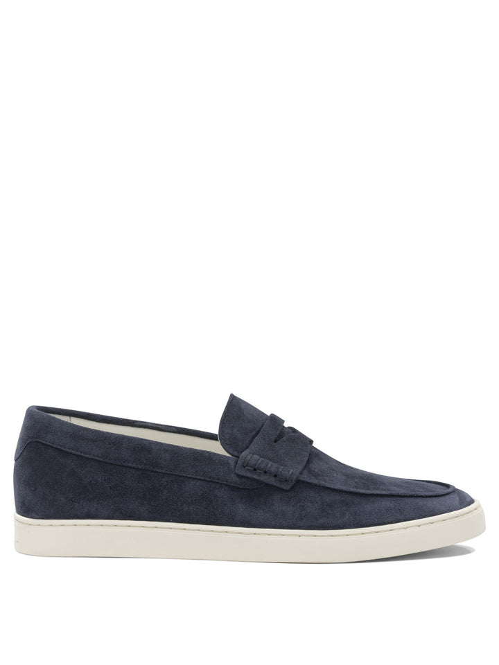 Brunello Cucinelli Suede Loafers Loafers & Slippers - Blu | fdc0159e7fbcde78c2a02937410f6b5a37e1b887