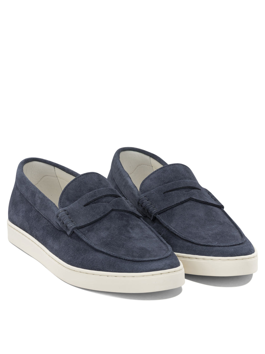 Brunello Cucinelli Suede Loafers Loafers & Slippers - Blu | a571780d99297af5b7c1780275aebfb8c9f9f47d