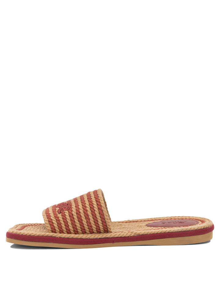 Chloé Sand Sandali - Rosso | e51130b7c2433d08b404bc203d4fa1afee50d6d2