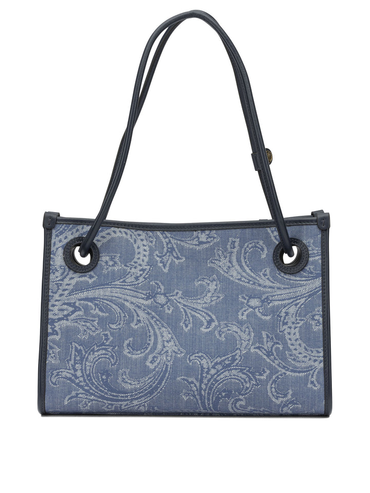 Etro Shopping Eyes Borse a Spalla e Tracolla - Blu | 0a0e6e54d268324f7182bfdaf1753c6b4b912b23