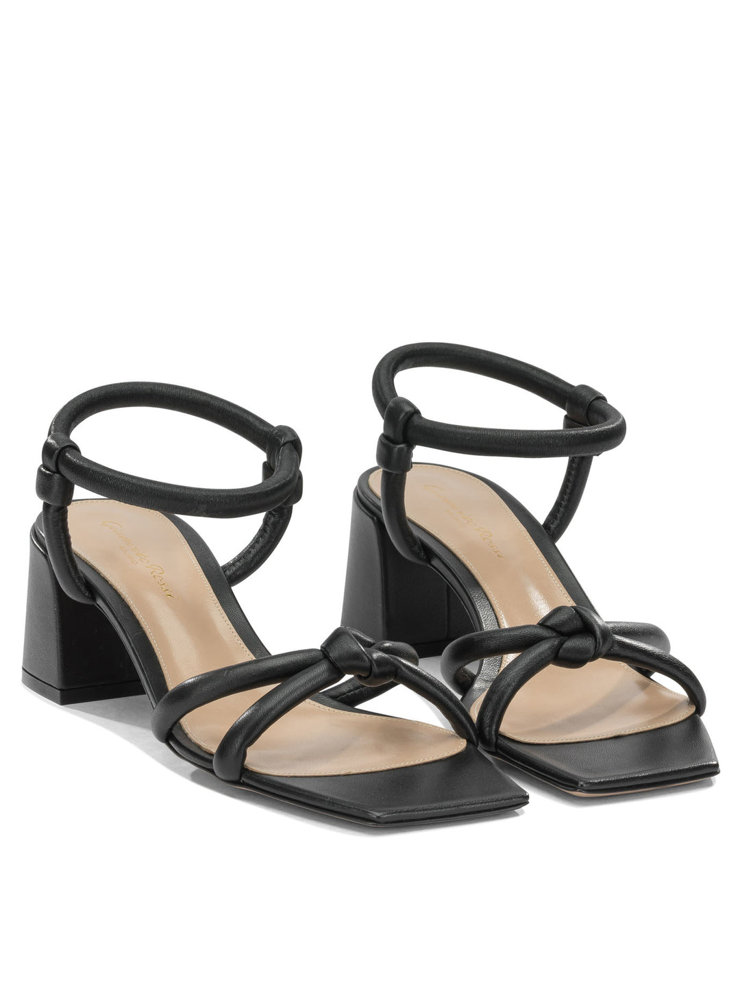 Gianvito Rossi Juno 55 Mm Sandali - Nero | 4885ab7ef445ef7c25412d29011e8ef5fd2d468b