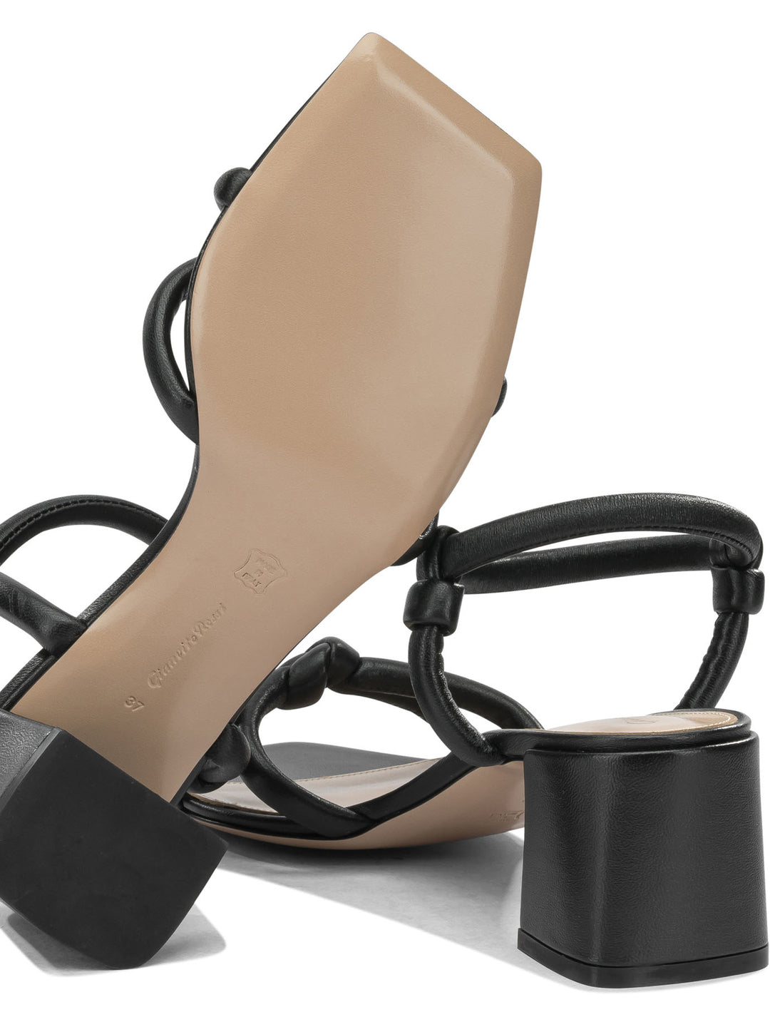 Gianvito Rossi Juno 55 Mm Sandali - Nero | 208fe3e5ef4f25bc0db2336d94689daa95054c3f