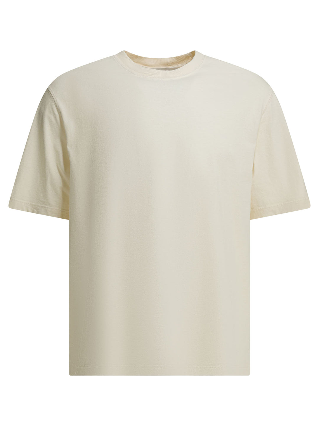 Golden Goose Jersey T-Shirt With Reverse Logo T-shirts - Bianco | 1090222680659ebf61f2f2c43be5fa65a06e35fc