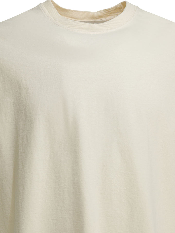 Golden Goose Jersey T-Shirt With Reverse Logo T-shirts - Bianco | e758b3b959ef62e0ac4937a672d070c022ea08cc