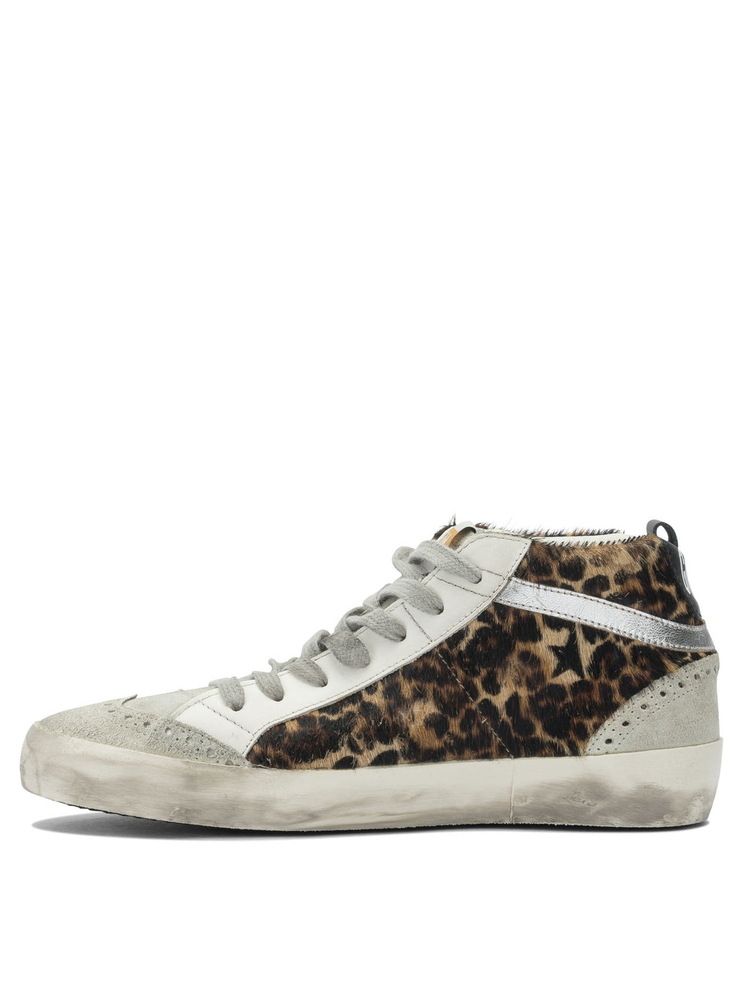 Golden Goose Mid Star Sneakers & Slip-On - Marrone | 746d802300fa206fa96893cffbddbec24f85a7d0