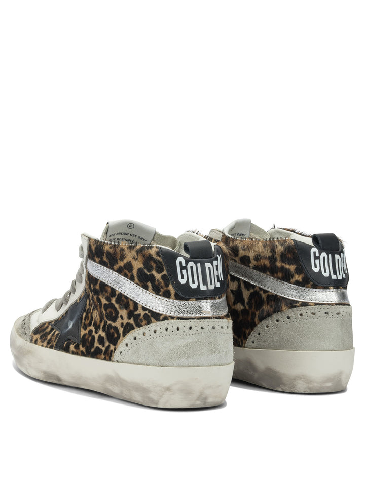 Golden Goose Mid Star Sneakers & Slip-On - Marrone | 847516c298ccd1462d8d5b8869424dd66c936d3d