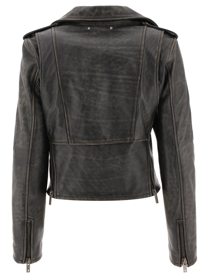 Golden Goose Chiodo Destiny Jackets and Coats - Nero | bd6adf5da9a5419375d263bdc586af40ab0b98e7