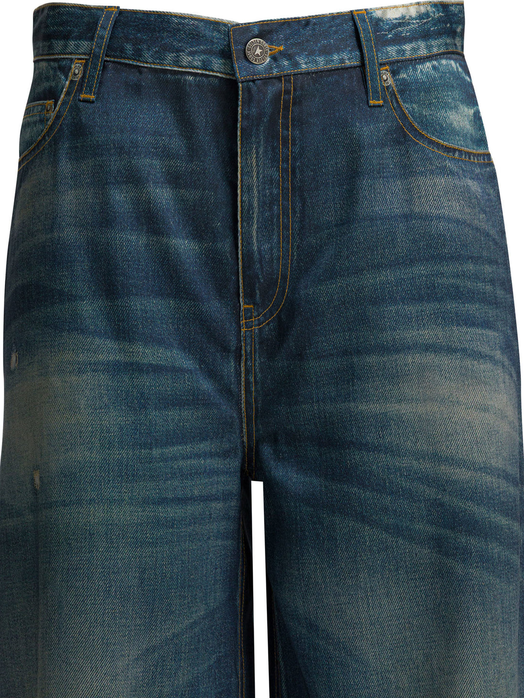 Golden Goose Melody Boyfriend Jeans - Blu | b61609fc92f8a08b1b5f9fd6d135c34a9cc752db