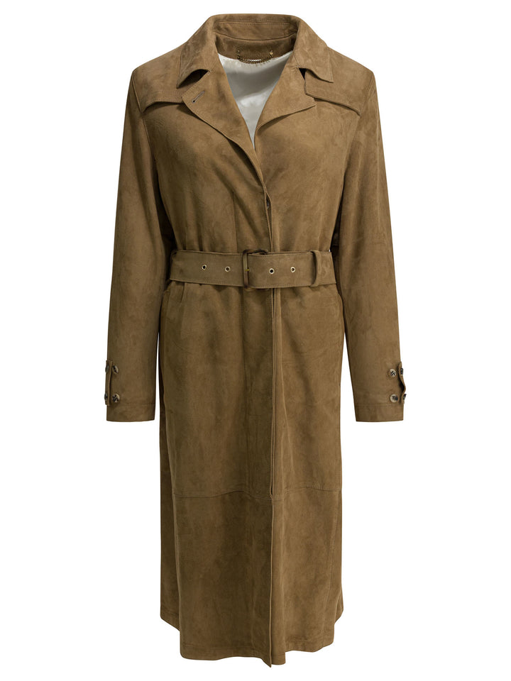 Golden Goose Peggy Jackets and Coats - Marrone | f5cbc648a71cecce6f9bd5b305438569c0691e8b