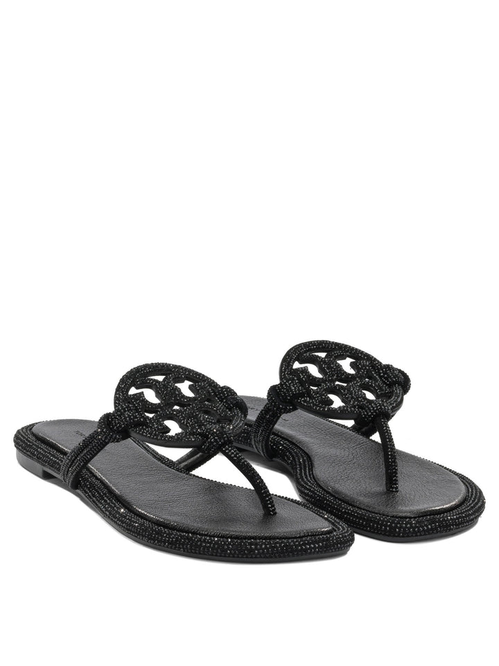 Tory Burch Miller Sandali - Nero | 43b0341336628a9de4c0642fb94b99d1d3d874d4