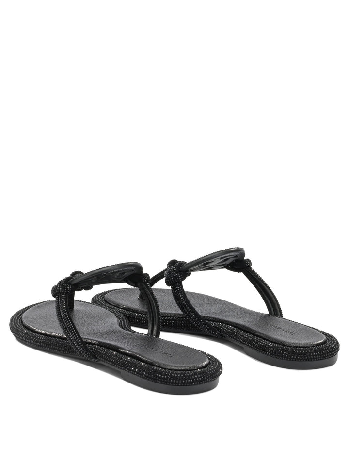 Tory Burch Miller Sandali - Nero | b85246520fd16d38fa64461cdf9ab4bdfffa121a