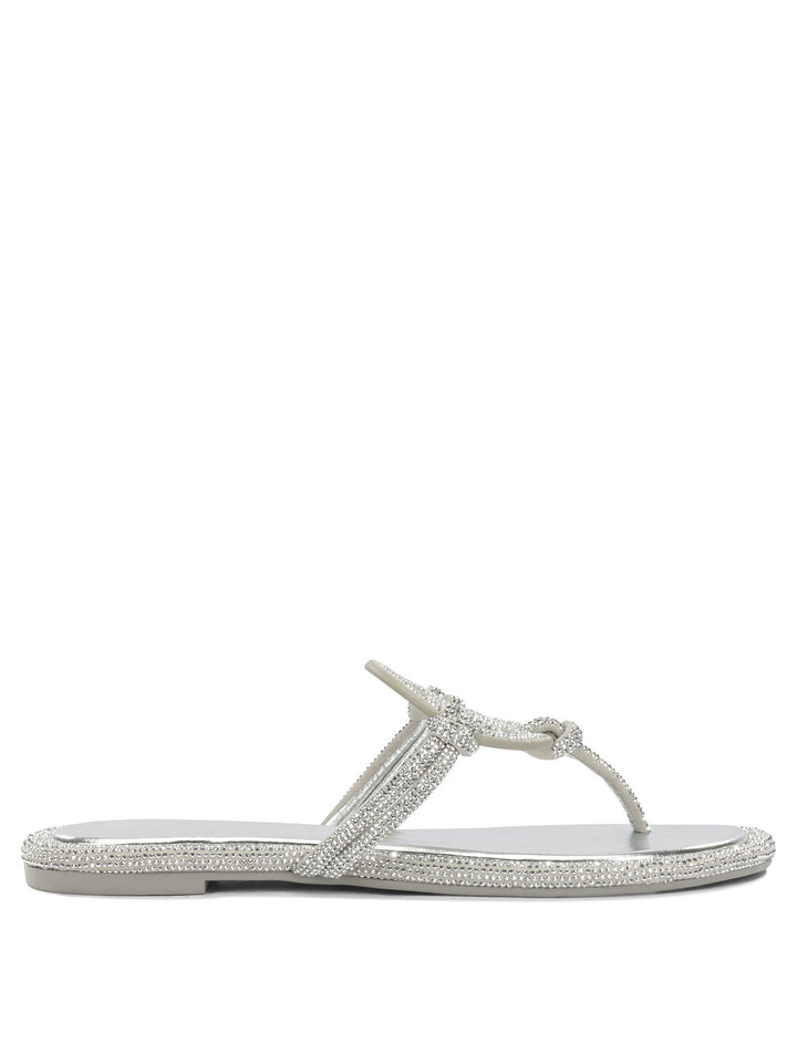 Tory Burch Miller Sandali - Silver | 1e46632e6c11bd5c2956446beb99ae60c5e43ca7