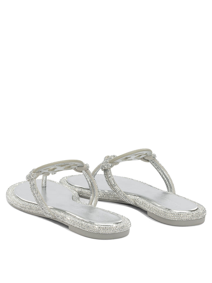 Tory Burch Miller Sandali - Silver | acdc760eec4a8f214885dda72b1f3bf0d5a9970a