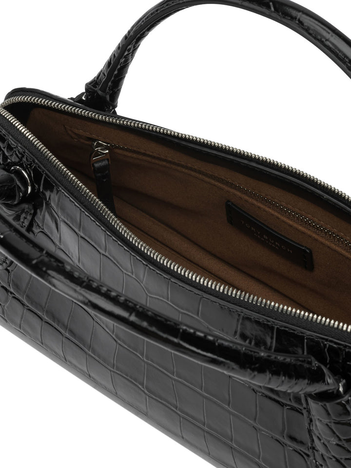 Tory Burch Lock In Handbags - Nero | f3fe07f3c93593f2810e3fe936604f0ed2193be1