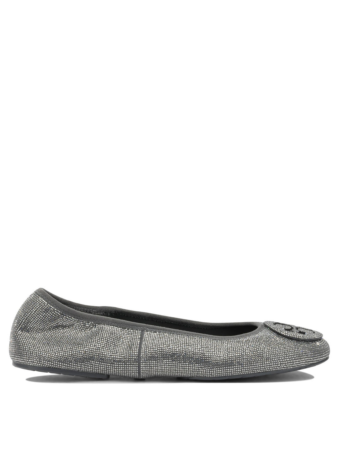 Tory Burch Reva Pavé Ballerinas - Silver | f0dd1e5cdc4a30eb9bd0ee1e38bdb8414ac47a63