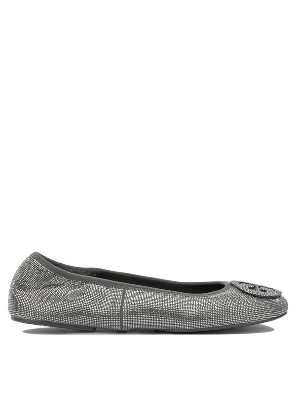 Reva Pavé Ballerinas Silver