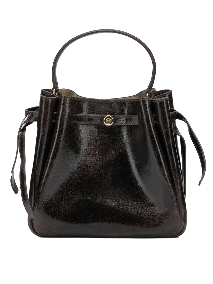 Tory Burch Romy Handbags Brown