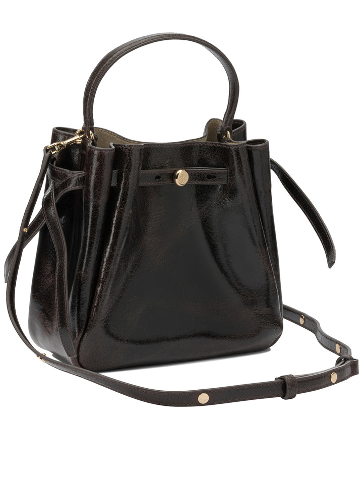 Tory Burch Romy Handbags Brown
