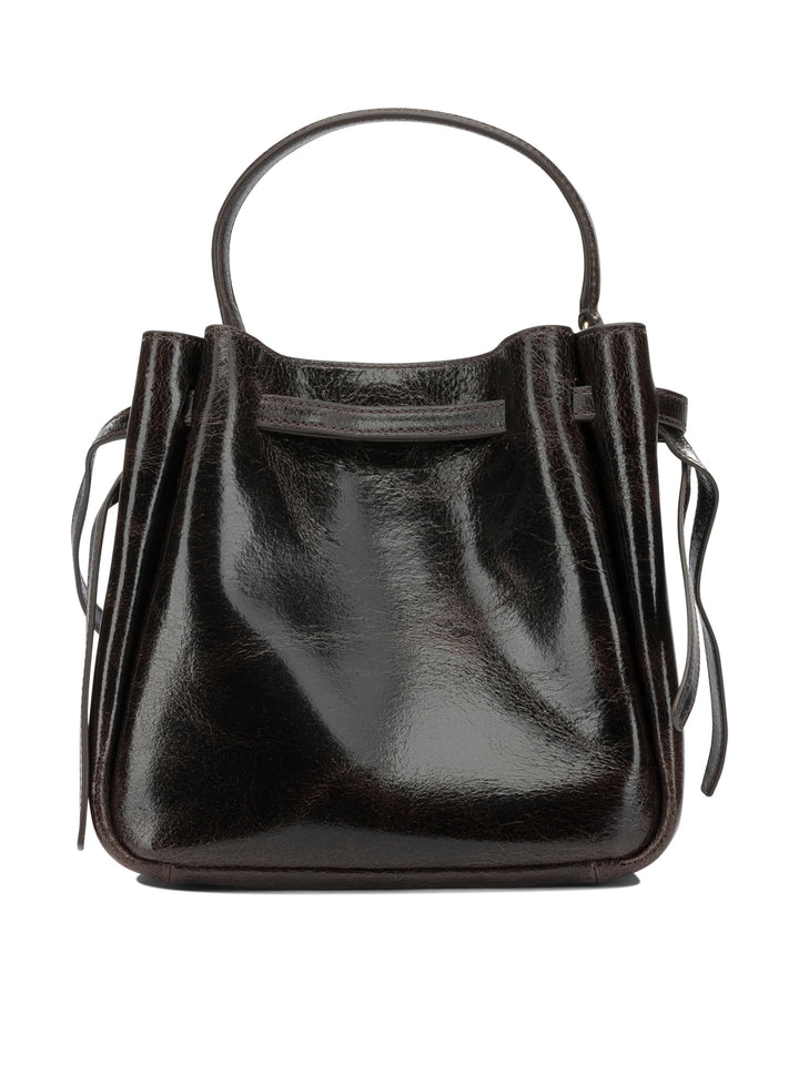 Tory Burch Romy Handbags Brown